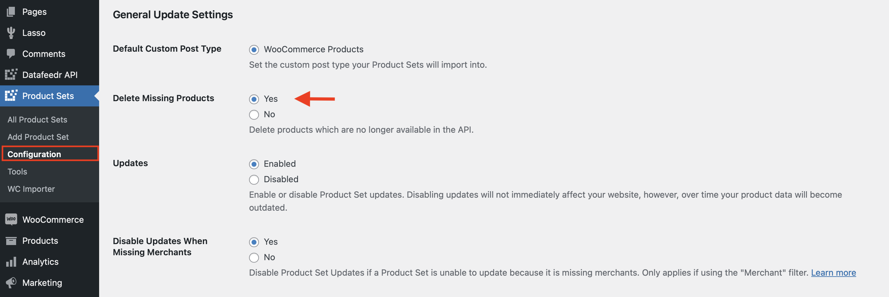 Automatically Remove Old Data