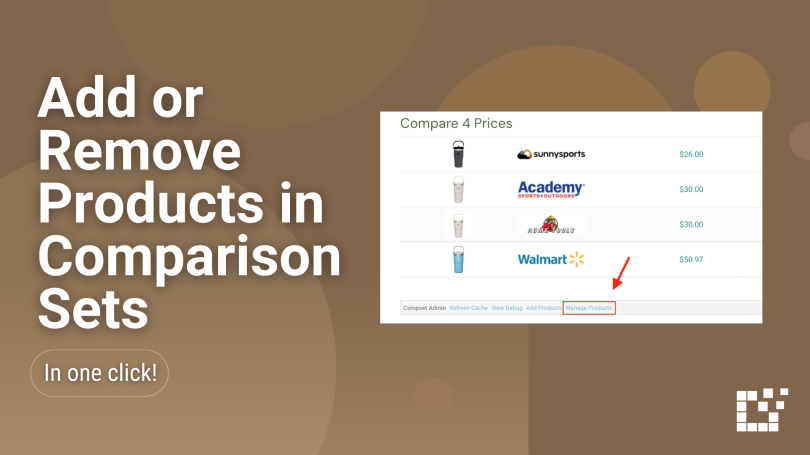 Choose how many merchants to diaply on a Price Comparison Set