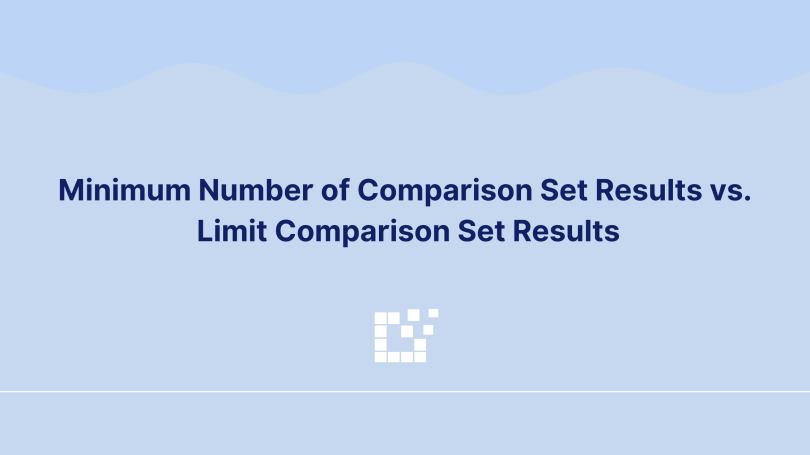 Choose how many merchants to diaply on a Price Comparison Set (2)